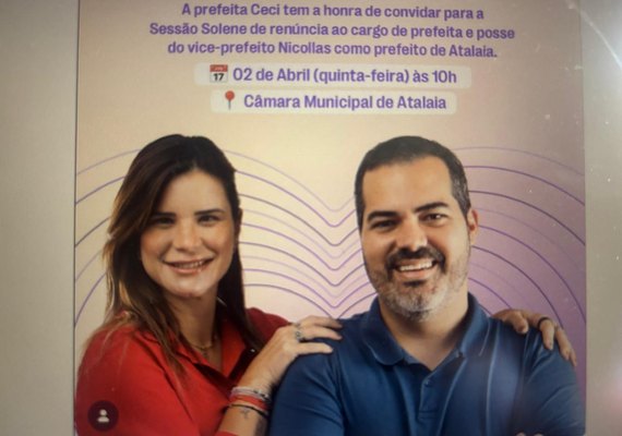 Martelo batido; prefeita renuncia prefeitura mirando cargo de deputada