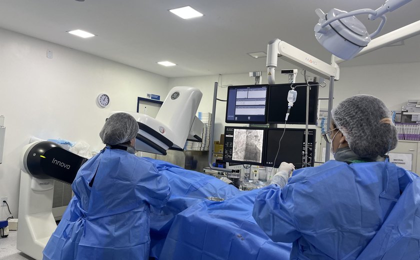 Mutirão no HGE beneficia 50 pacientes com cateterismos e angioplastias