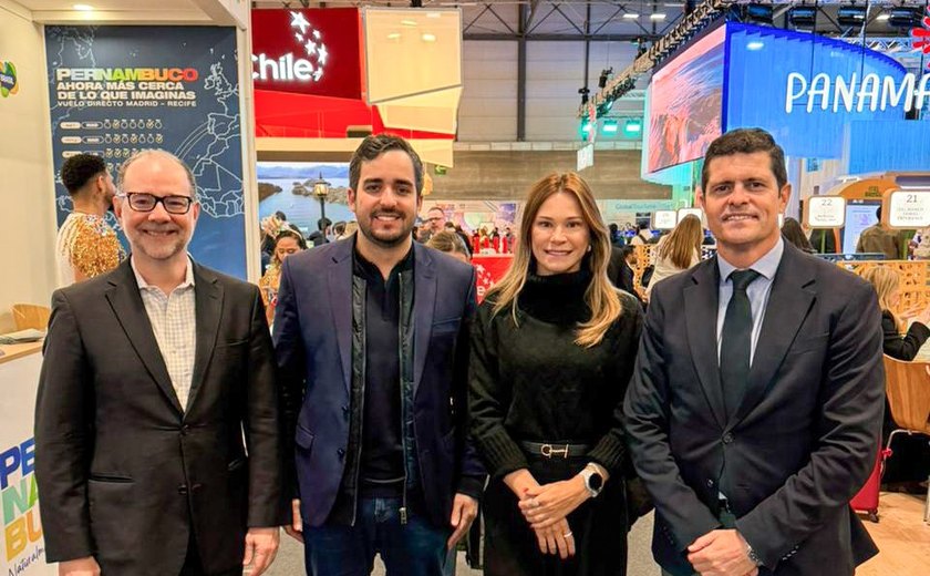 Setur promove Destino Alagoas na Fitur, uma das maiores feiras de turismo do mundo, em Madri
