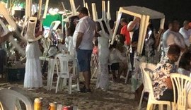 Chuva na virada do ano em Maceió vira memes nas redes sociais