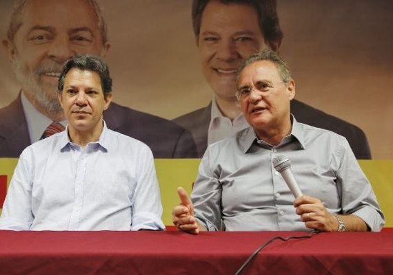 Haddad oficializa apoio de Lula a Renan Filho