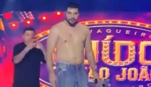 Nattan faz show bêbado e pede desculpas ao público; veja vídeo