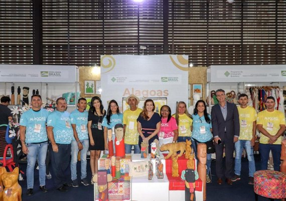 Arte popular alagoana faz sucesso no Salão do Artesanato