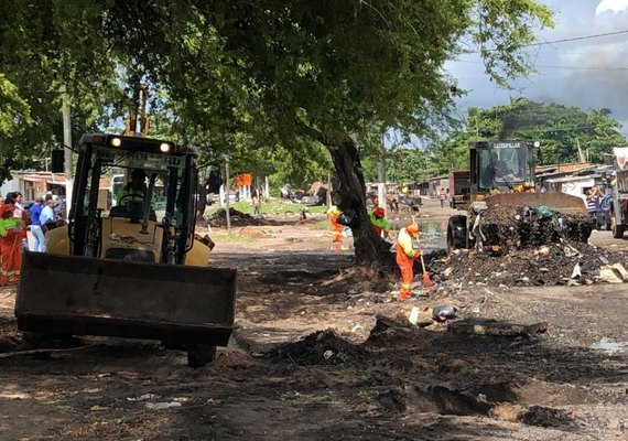 Mutirão recolhe mais de 200 toneladas de resíduos em Maceió