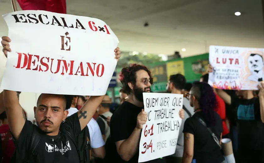 Fim da escala 6x1 é principal bandeira nos atos do 1° de Maio no país