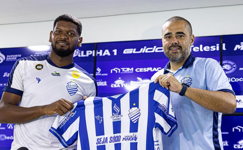 CSA apresenta reforços Mikael e Amorim; Bonatelli confirma saída de Lucão
