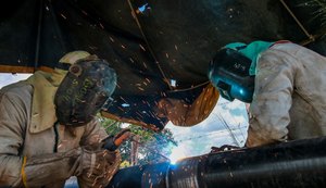 Algás ultrapassa marca de 650 km de rede de distribuição de gás natural em Alagoas