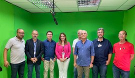 TV Cidadã recebe em suas instalações membros do Tribunal de Justiça de Alagoas