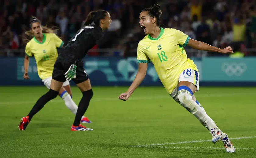 Gabi Portilho decide e Brasil derrota França no futebol feminino