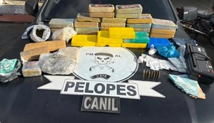 Polícia apreende mais de 60 quilos de drogas em Arapiraca