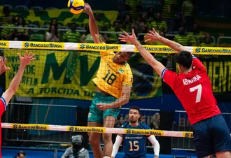 Brasil vence Chile na estreia pelo Sul-Americano de vôlei masculino