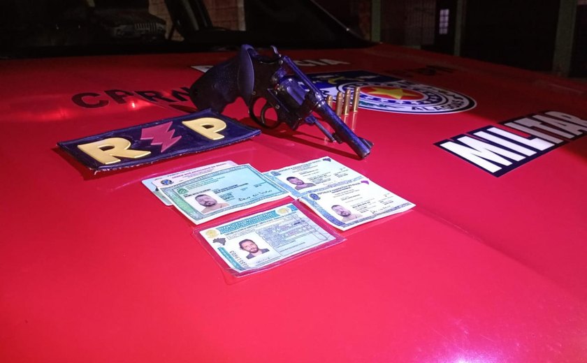 PM prende autor de violência doméstica portando arma de fogo em Maragogi