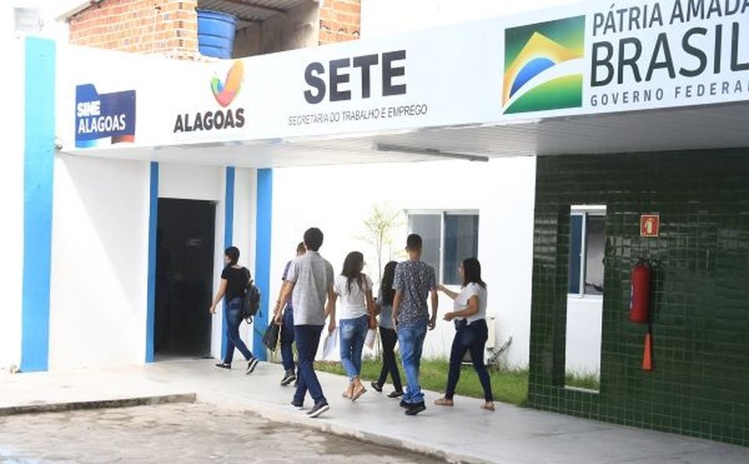 Rede estadual do Sine disponibiliza 250 vagas para contratação imediata em Maceió