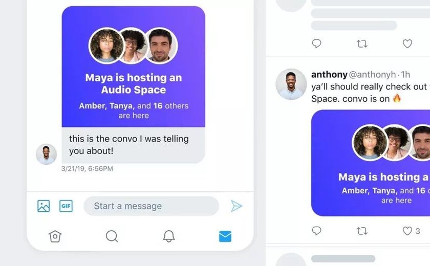 Twitter libera criação de salas no Spaces para usuários com mais de 600 seguidores