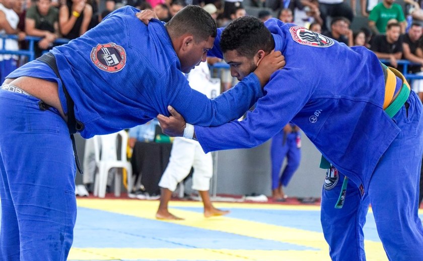 Em Arapiraca, terceira etapa da Liga Alagoana de Jiu-Jitsu movimenta o cenário esportivo alagoano