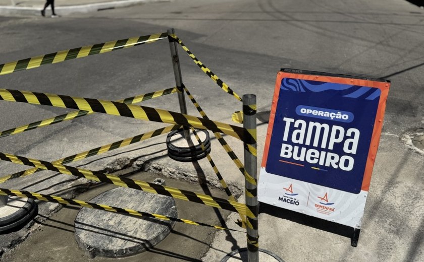 Centro recebe mais uma etapa da Operação Tampa Bueiro neste sábado