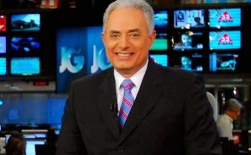 William Waack recebe stents no coração e é afastado por tempo indeterminado