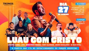 Tony Allysson leva música e pregação ao ‘Luau com Cristo’, em Maceió