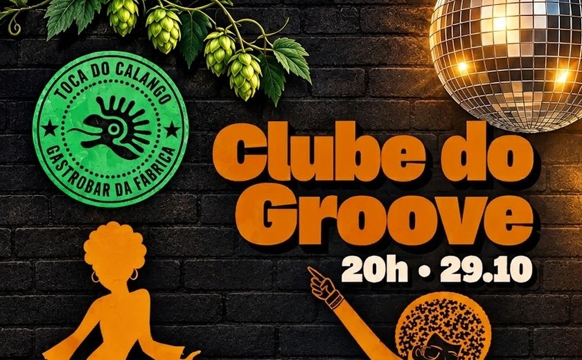 Clube do Groove estreia em Maceió com noite dedicada ao soul funk e ao groove brasileiro