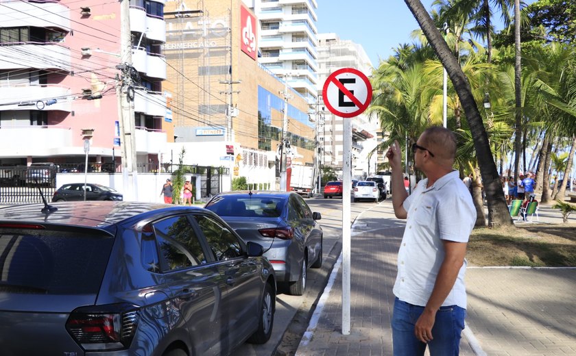 Proibição de estacionamento reduz em 40% as vendas na orla