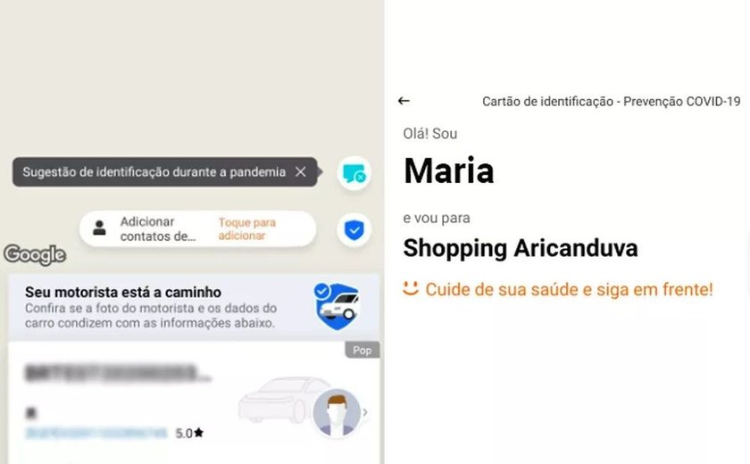 99 lança 'cartão de identificação' para diminuir contato em corridas