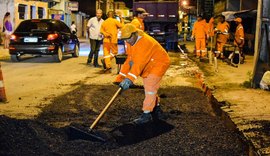 Confira os serviços de infraestrutura executados nesta terça em Maceió