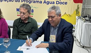 Semarh consegue R$ 10 milhões para o Programa Água Doce em Alagoas