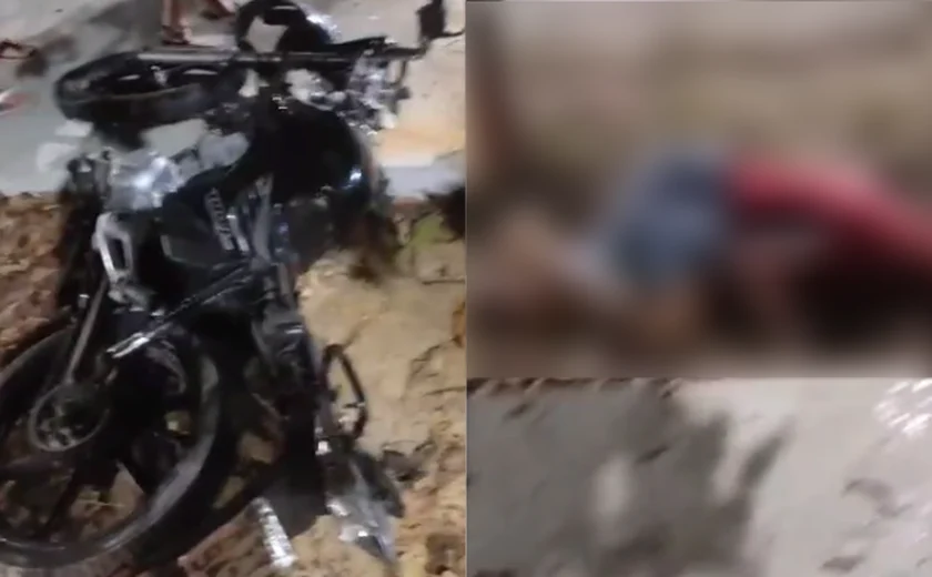 Motociclista é encontrado morto no canteiro central da Fernandes Lima