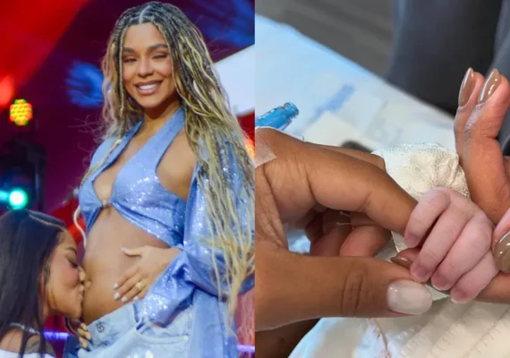 Nasce Zuri, primeira filha de Ludmilla e Brunna Gonçalves