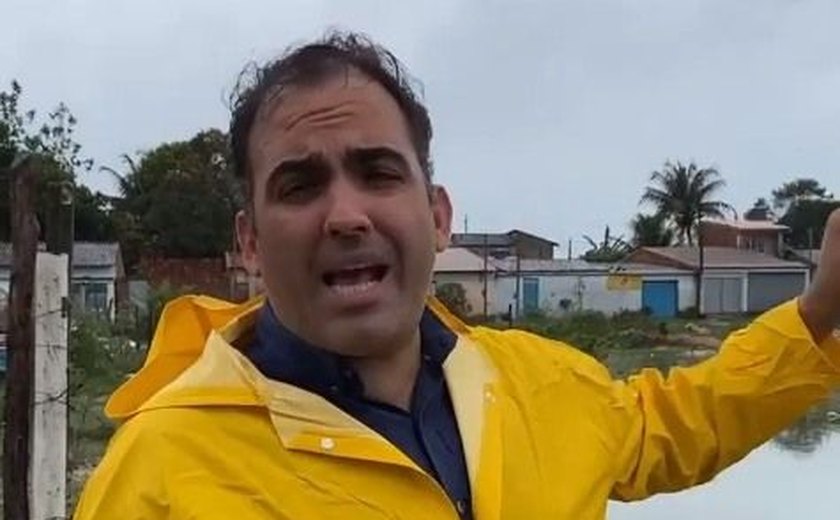 Chove forte no Pilar/AL; prefeito  mobiliza secretarias para atender aos chamados