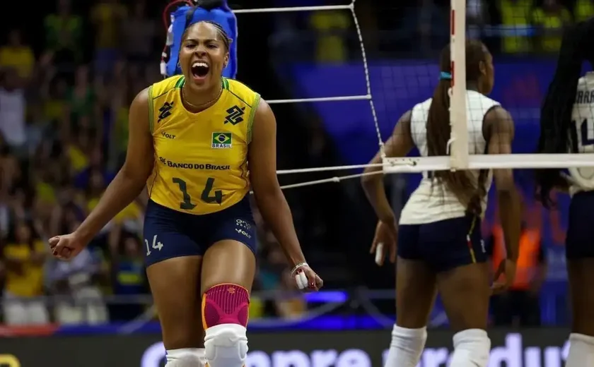 Brasil sofre, mas bate Itália por 3 sets a 2 na Liga das Nações