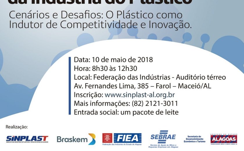 III Fórum Regional do Plástico traz especialistas a Maceió para discussão de vários temas