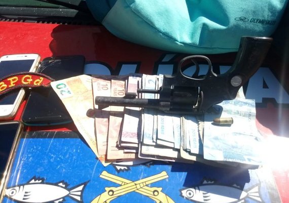 Suspeitos de assalto no campus da Ufal em Maceió são detidos pela Polícia Militar
