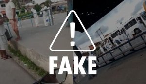 Falso: Vídeo sobre suposta infecção no Terminal do Colibri em Maceió