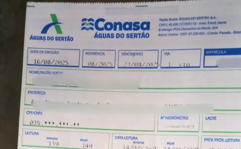 Defensoria Pública de Alagoas aciona Justiça para exigir transparência nos contratos da Águas do Sertão