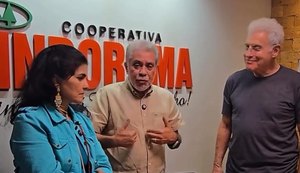 Thereza Collor e esposo se encantam com dimensão da Cooperativa Pindorama