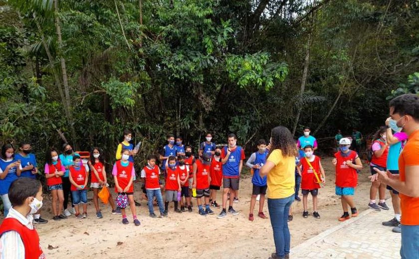 Parques de Maceió receberam mais de 30 instituições no mês de outubro