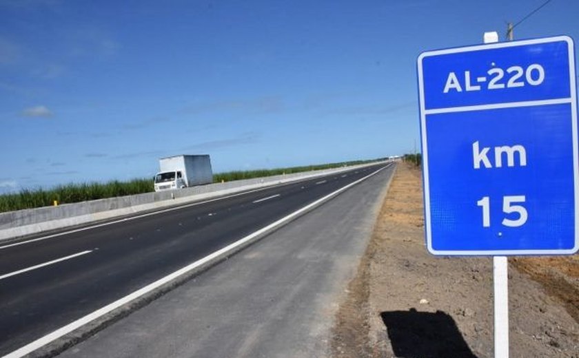 Primeiro trecho da maior obra rodoviária de Alagoas é entregue
