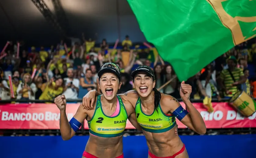 Bárbara e Carol conquistam etapa Elite 16 do Circuito Mundial