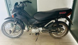 PC recupera motocicleta roubada às margens da BR-316, em Cacimbinhas