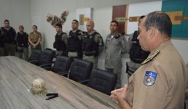 Coronel Paulo Amorim recebe militares destaques operacionais da última semana