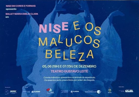 Apresentação de ballet encerra programação comemorativa dos 120 anos de Nise da Silveira