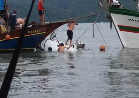 Avião pequeno cai em Paraty; ministro do STF estava na lista de passageiros