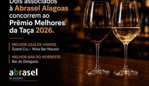 Associados da Abrasel Alagoas concorrem ao Prêmio Melhores da Taça 2026, da Prazeres da Mesa