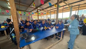 Crea/AL inicia visitas nos canteiros de obras a fim de combater a violência contra a mulher