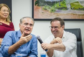 Luciano declara apoio à reeleição de Renan Calheiros: “AL não pode deixar de ter Renan em Brasília”