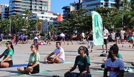 Orla da Ponta Verde recebe ações do Mude1Hábito no domingo (19)