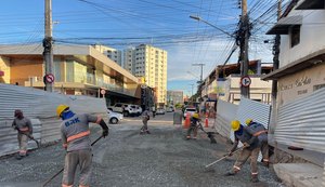 BRK finaliza reparo na Rua Soldado Eduardo dos Santos
