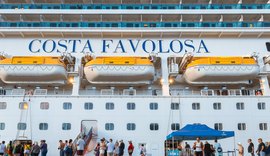 Primeiro navio da temporada 25/26 de cruzeiros chega a Alagoas