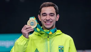 Hugo Calderano é ouro e conquista tricampeonato Pan-Americano